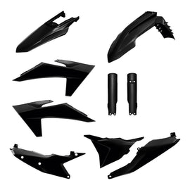 POLISPORT ENDURO KIT KTM EXC/EXC-F/XC/XC-F 24-25 BLACK (EXCL. HEADLIGHT SURROUND)