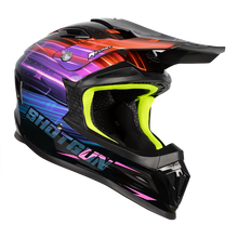 Load image into Gallery viewer, RXT SG-1 Ultra+ Shotgun Blur Gloss Black/Pink Helmet