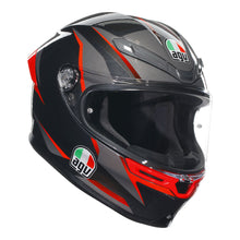 Load image into Gallery viewer, AGV K6 -LASHCUT BLACK/RED