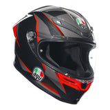 AGV K6 -LASHCUT BLACK/RED