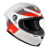 AGV K6 -  FISION WHITE/RED/LIGHT GREY