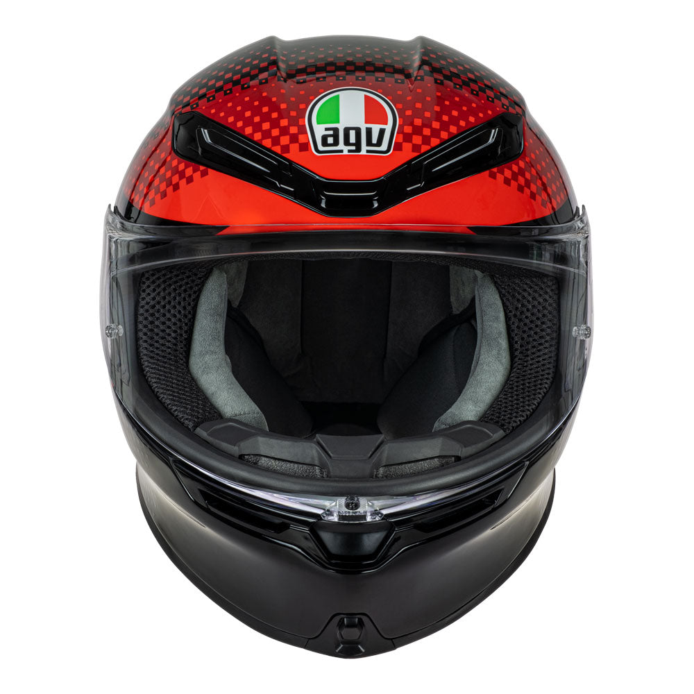 AGV K6 -  FISION BLACK/RED