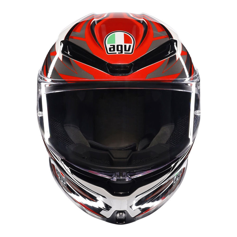 AGV K6 - REEVAL WHITE/RED/GREY
