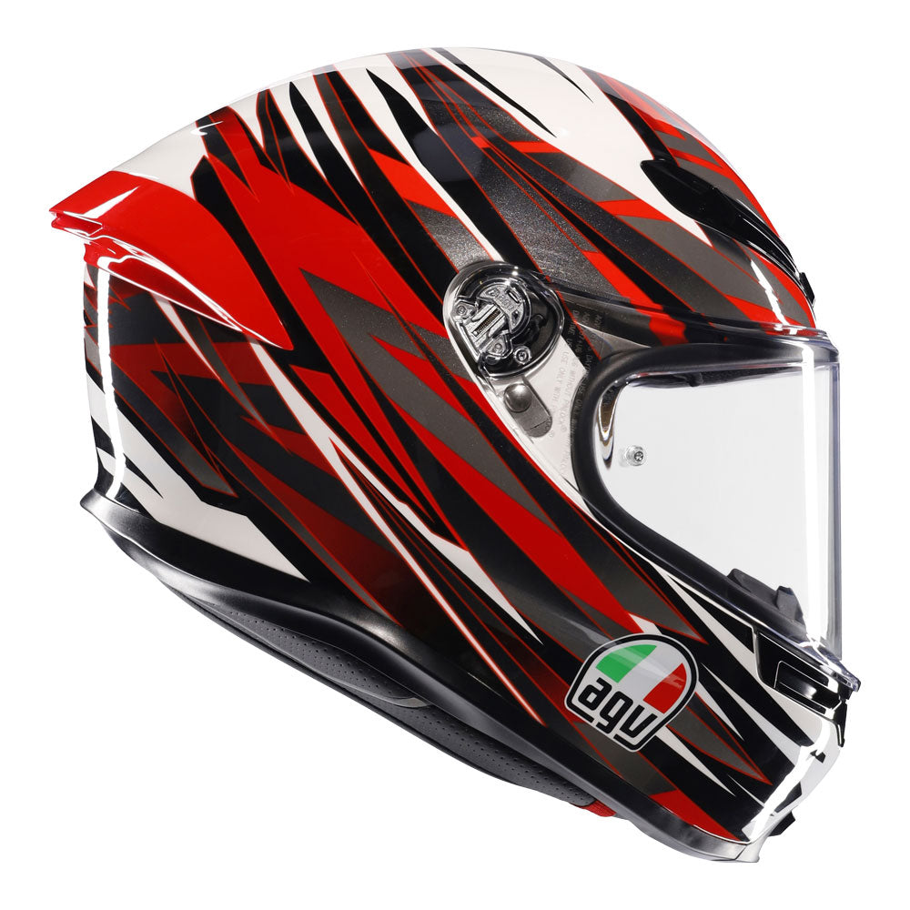 AGV K6 - REEVAL WHITE/RED/GREY