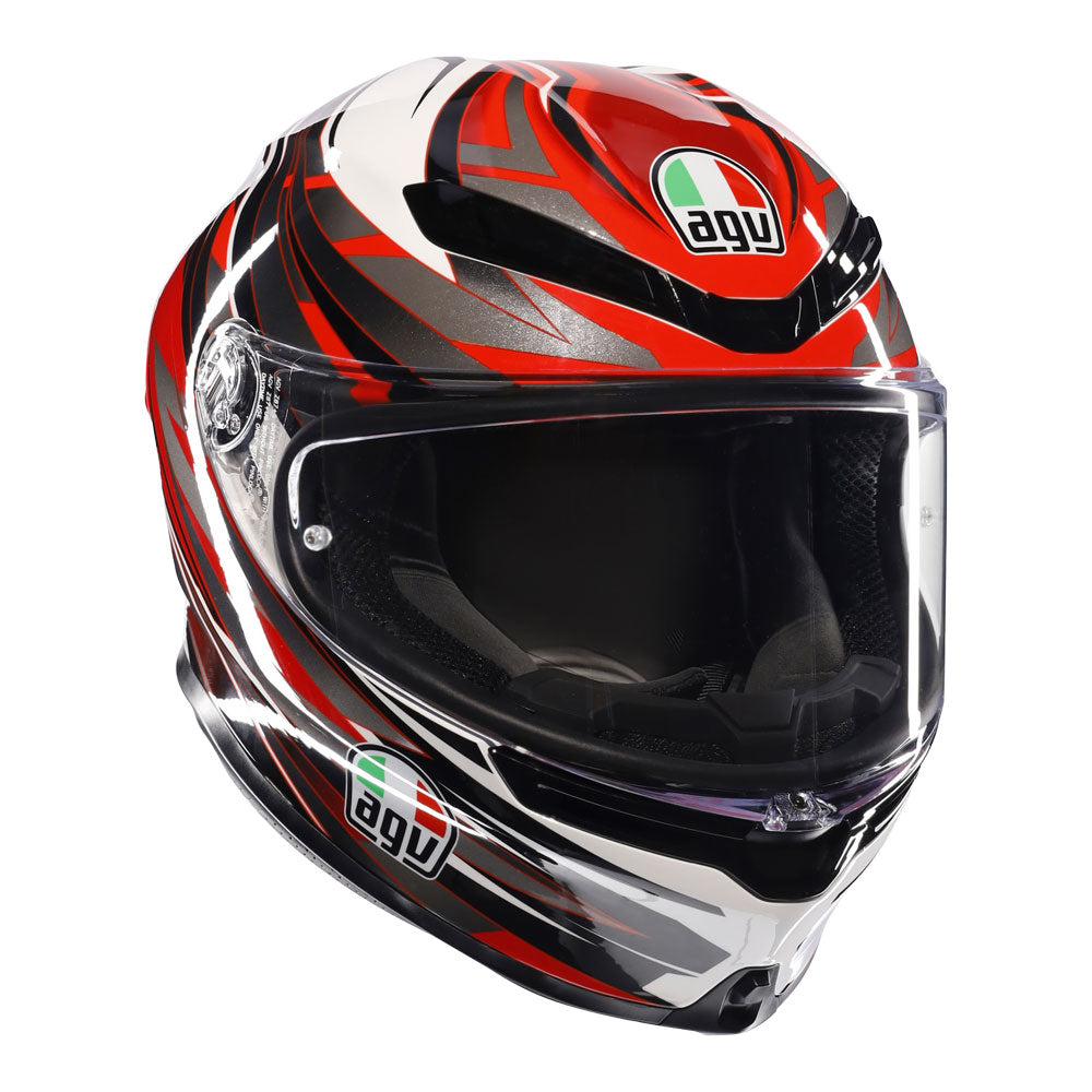 AGV K6 - REEVAL WHITE/RED/GREY