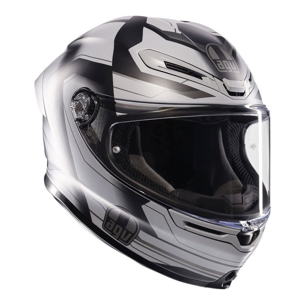 AGV K6 - ULTRASONIC MATT BLACK/GREY