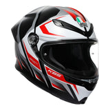 AGV K6 S - KARVE BLACK/WHITE/RED