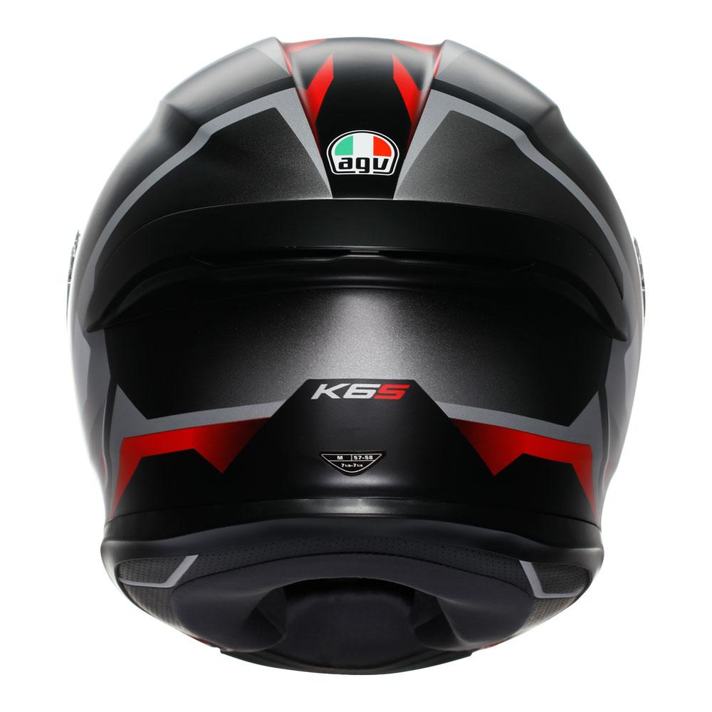 AGV K6 S - KARVE BLACK/WHITE/RED