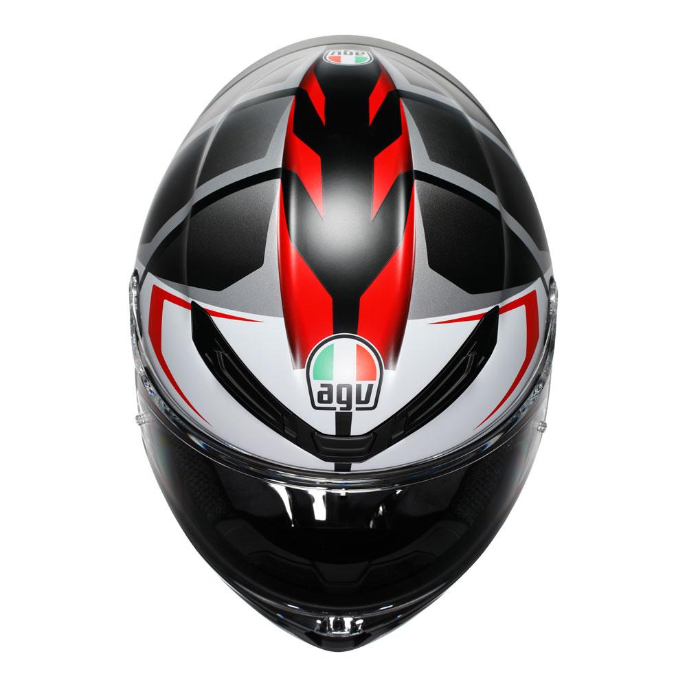 AGV K6 S - KARVE BLACK/WHITE/RED