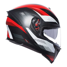 Load image into Gallery viewer, AGV K5 - MARBLE MATT BLACK/WHITE/RED ML