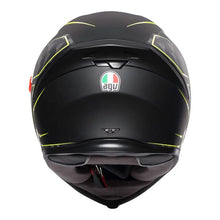 Load image into Gallery viewer, AGV K5 S Tornado Motorcycle Helmet -  Matt Black/Yellow Fluro - MotoHeaven