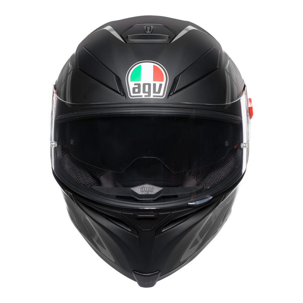 AGV K5 - TORNADO MATT BLACK/SILVER