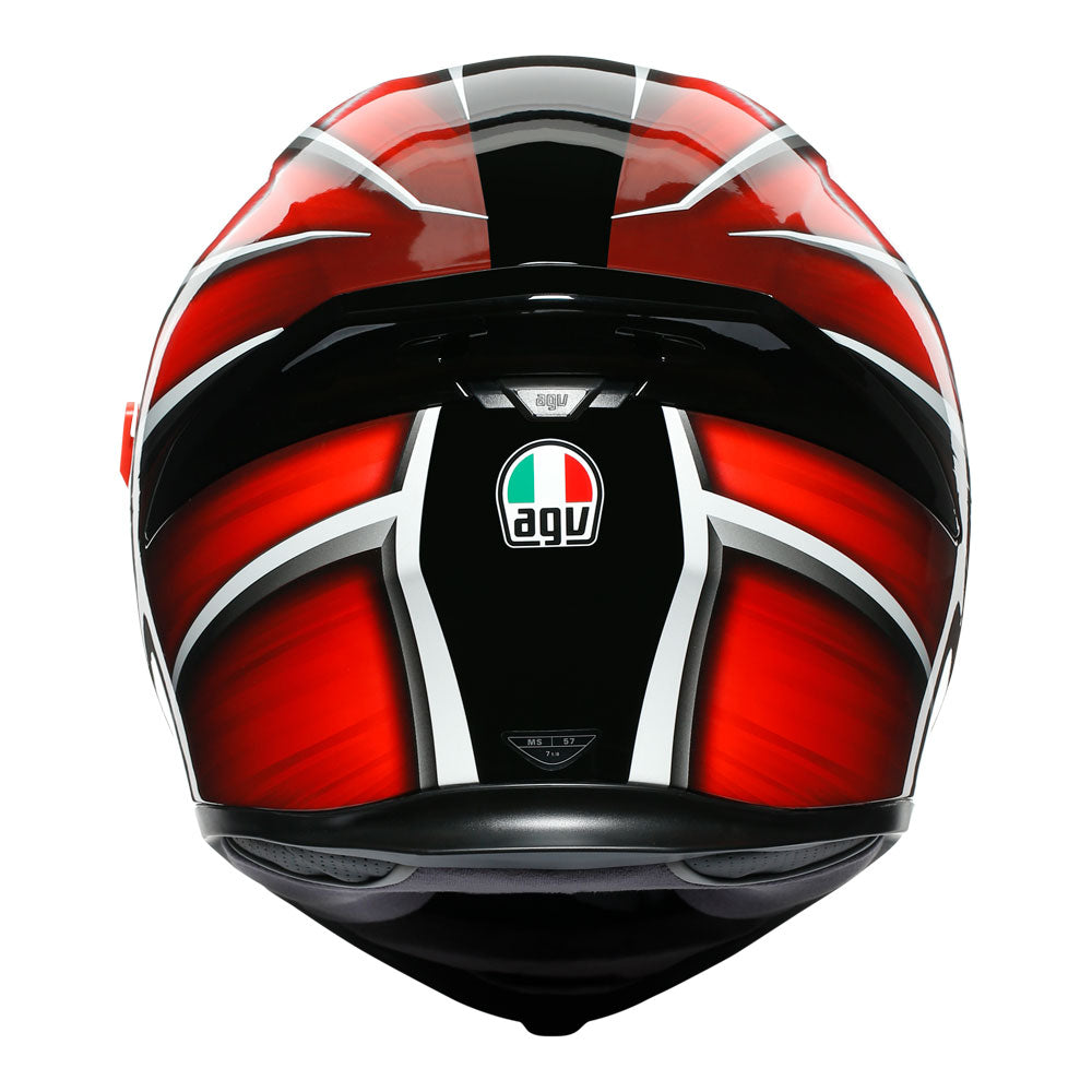 AGV K5 - TEMPEST BLACK/RED