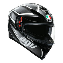 Load image into Gallery viewer, AGV K5 - TEMPEST BLACK/SILVER