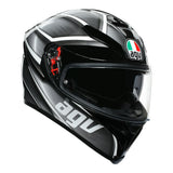 AGV K5 - TEMPEST BLACK/SILVER