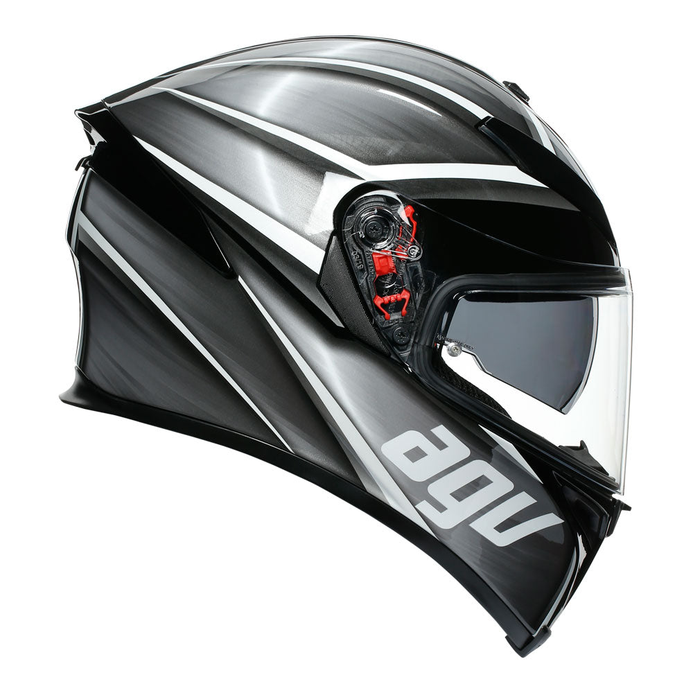 AGV K5 - TEMPEST BLACK/SILVER