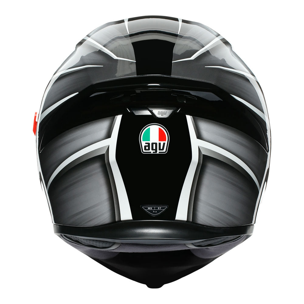 AGV K5 - TEMPEST BLACK/SILVER