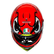Load image into Gallery viewer, AGV K3 SV Birdy Motorcycle Full Face Helmet - Red/Yellow