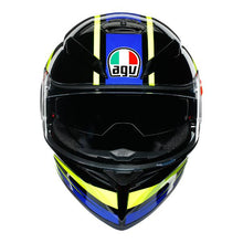 Load image into Gallery viewer, AGV K3 SV Ride 46 Motorcycle Full Face Helmet - Blue/Rossi