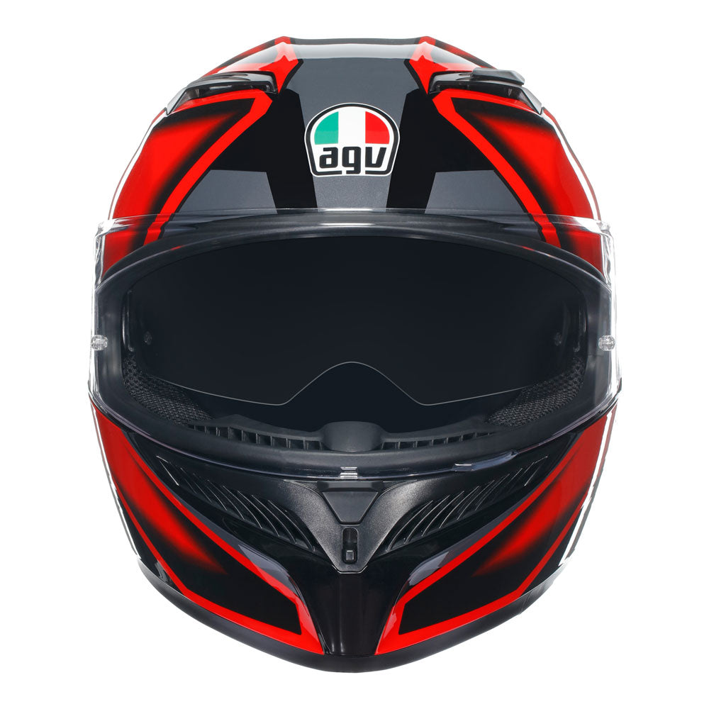 AGV K3 - COMPOUND BLACK/RED
