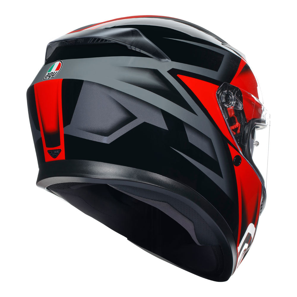 AGV K3 - COMPOUND BLACK/RED
