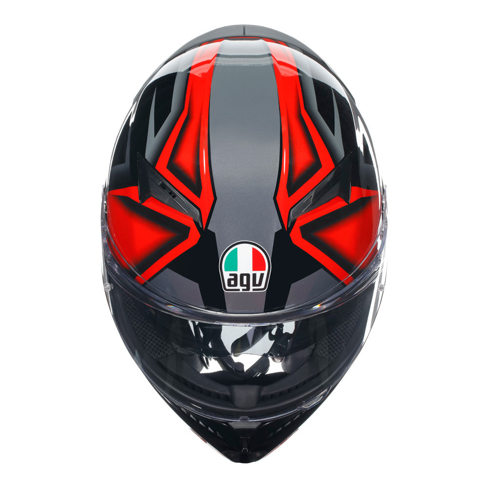 AGV K3 - COMPOUND BLACK/RED