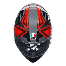Load image into Gallery viewer, AGV K3 - COMPOUND BLACK/RED