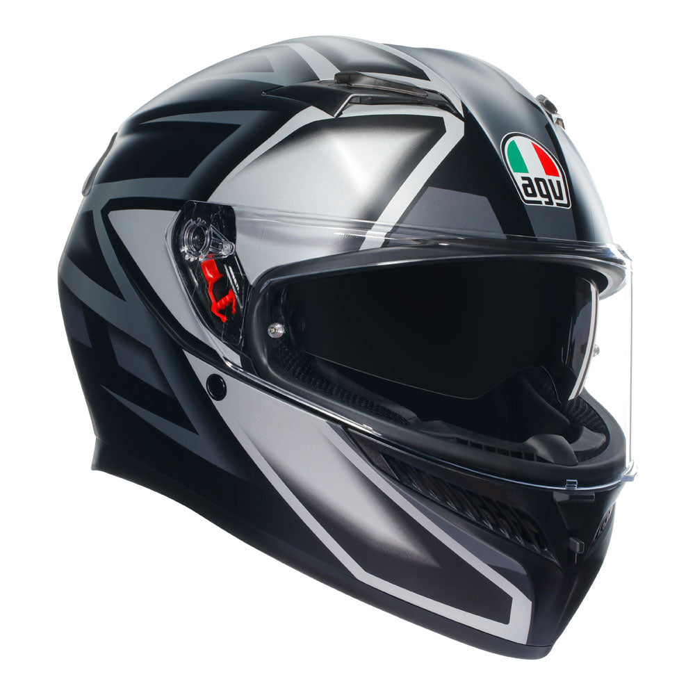 AGV K3 - COMPOUND MATT BLACK/GREY