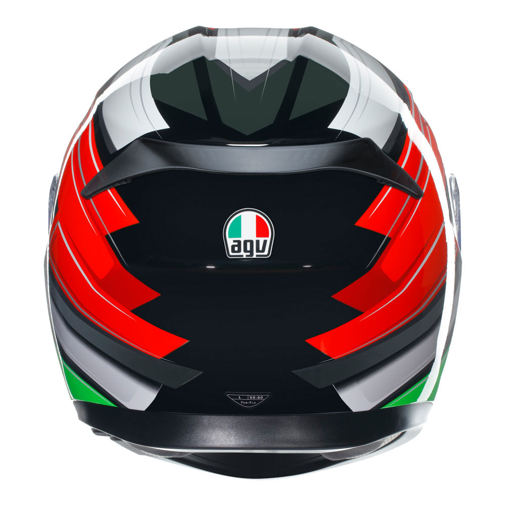 AGV K3 - WING BLACK/ITALY