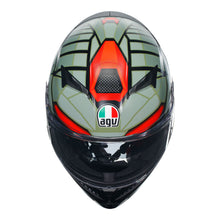 Load image into Gallery viewer, AGV K3 - DECEPT MATT BLACK/GREEN/RED