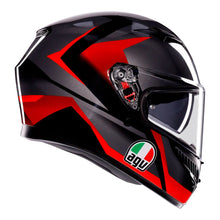 Load image into Gallery viewer, AGV K3 -TRIGA MATT BLACK/GREY/RED