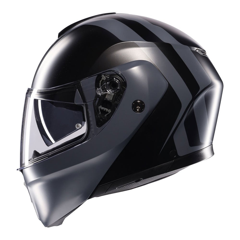 AGV STREETMODULAR - RESIA MATT BLACK/GREY