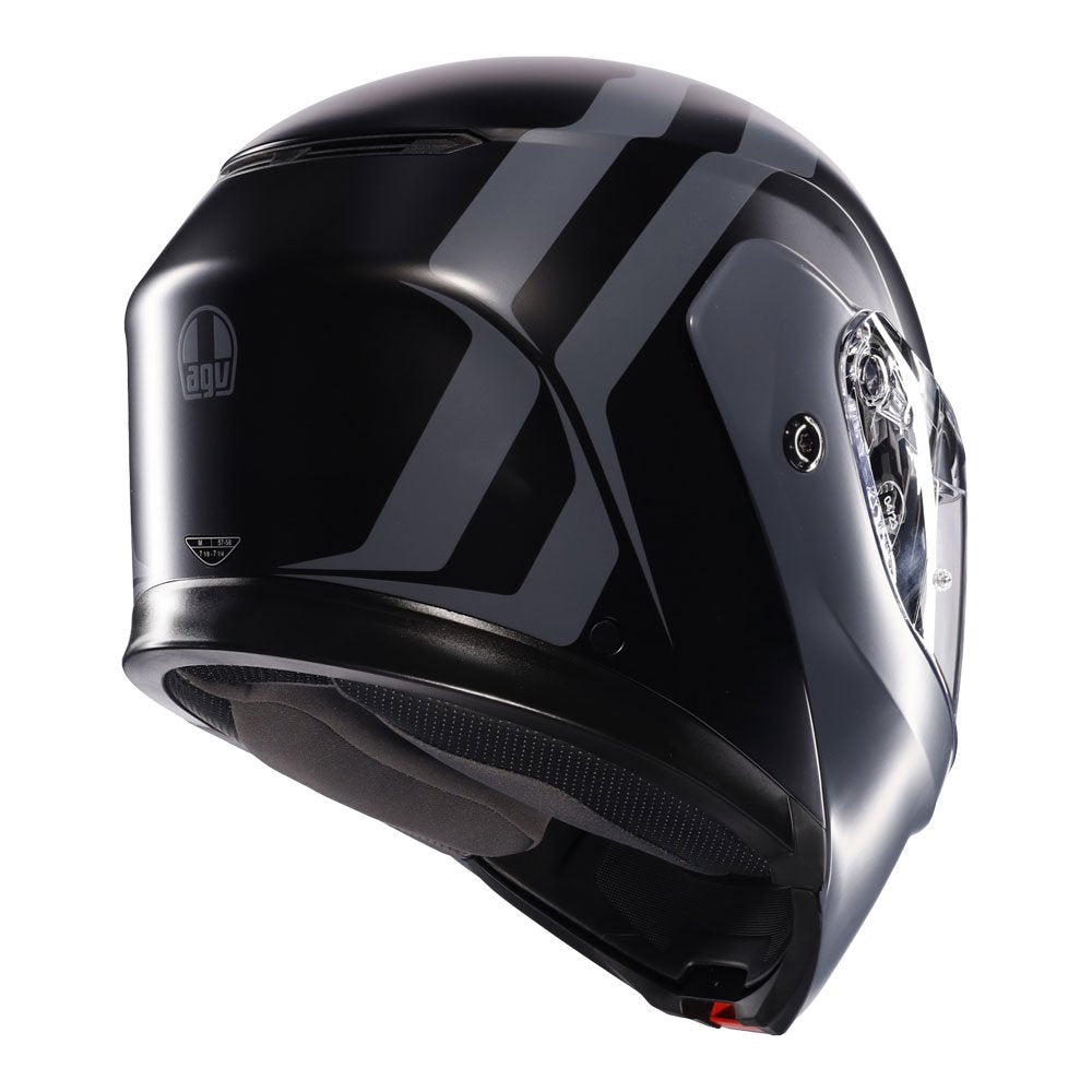 AGV STREETMODULAR - RESIA MATT BLACK/GREY