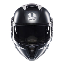 AGV STREETMODULAR - RESIA MATT GREY/SILVER/RED