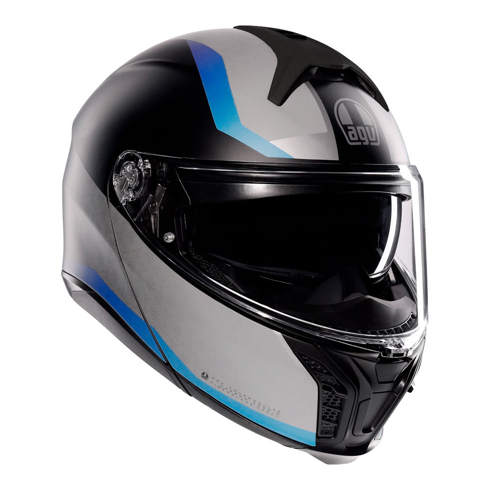 AGV TOURMODULAR -TARY MATT BLACK/GREY/BLUE