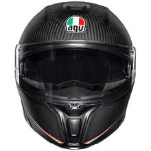 Load image into Gallery viewer, AGV SPORTMODULAR - TRICOLORE MATT CARBON/ITALY