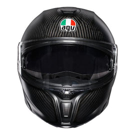 AGV Sports Modular Motorcycle Helmet - Matte Carbon - MotoHeaven
