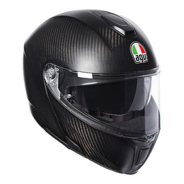 AGV Sports Modular Motorcycle Helmet - Matte Carbon - MotoHeaven