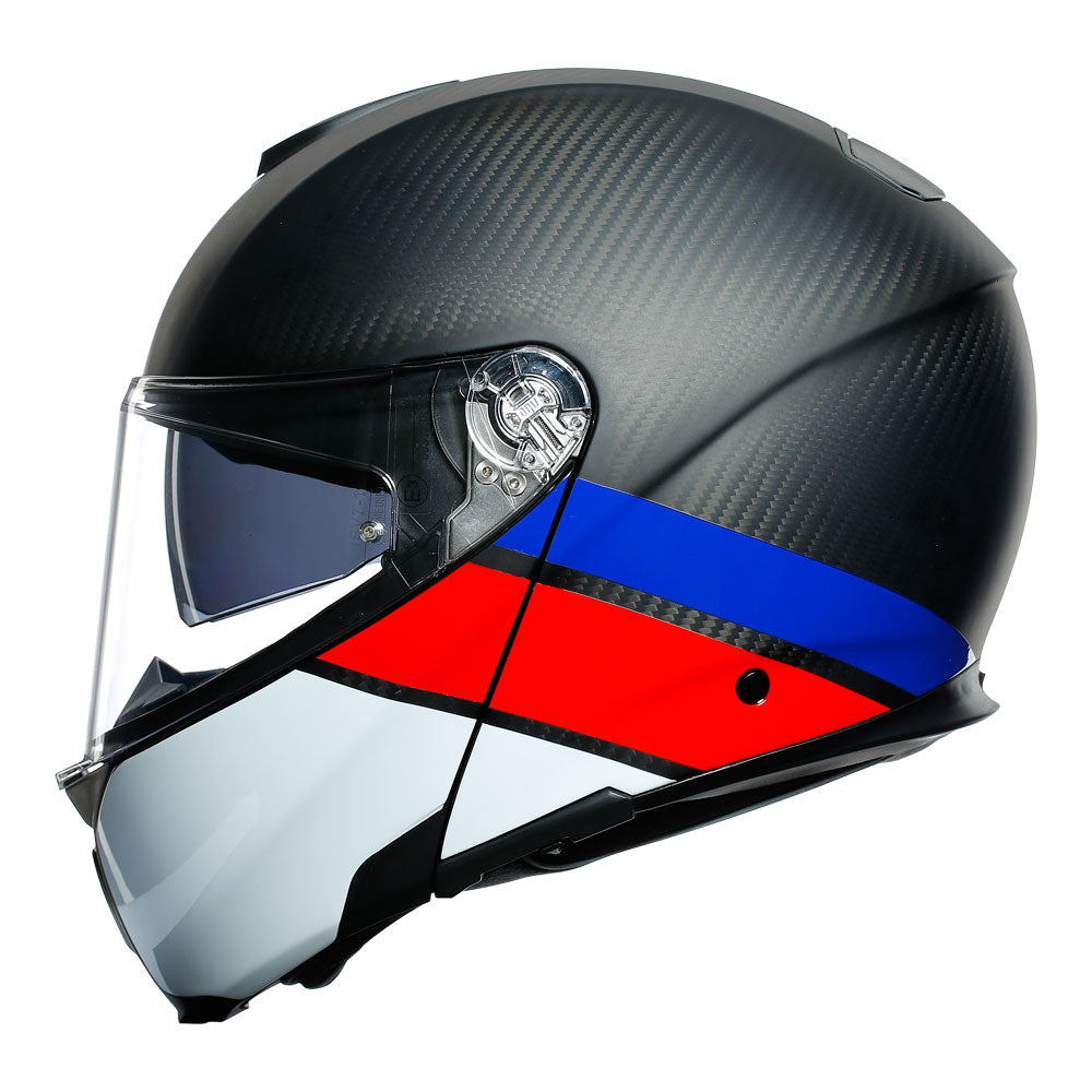 AGV SPORTMODULAR -AYER CARBON/RED/BLUE M
