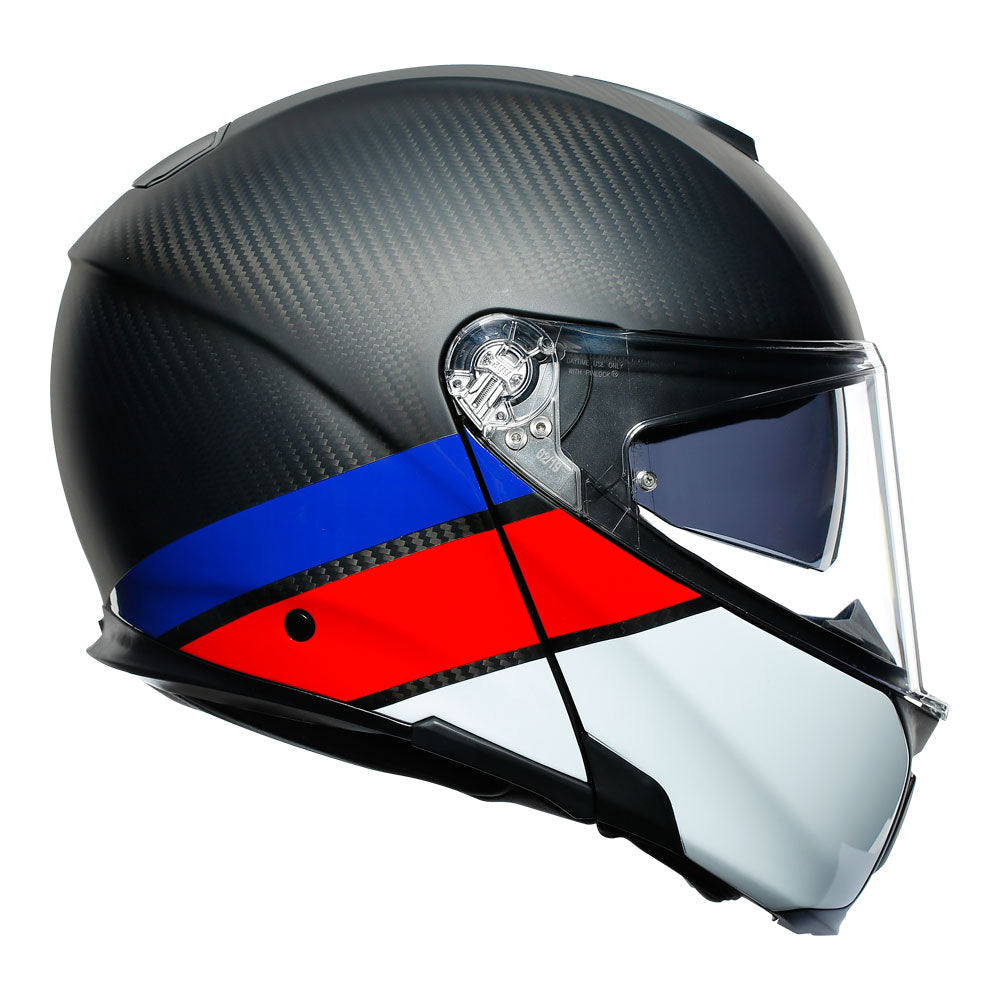AGV SPORTMODULAR -AYER CARBON/RED/BLUE M