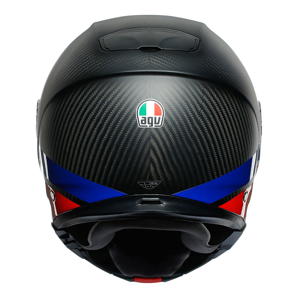 AGV SPORTMODULAR -AYER CARBON/RED/BLUE M