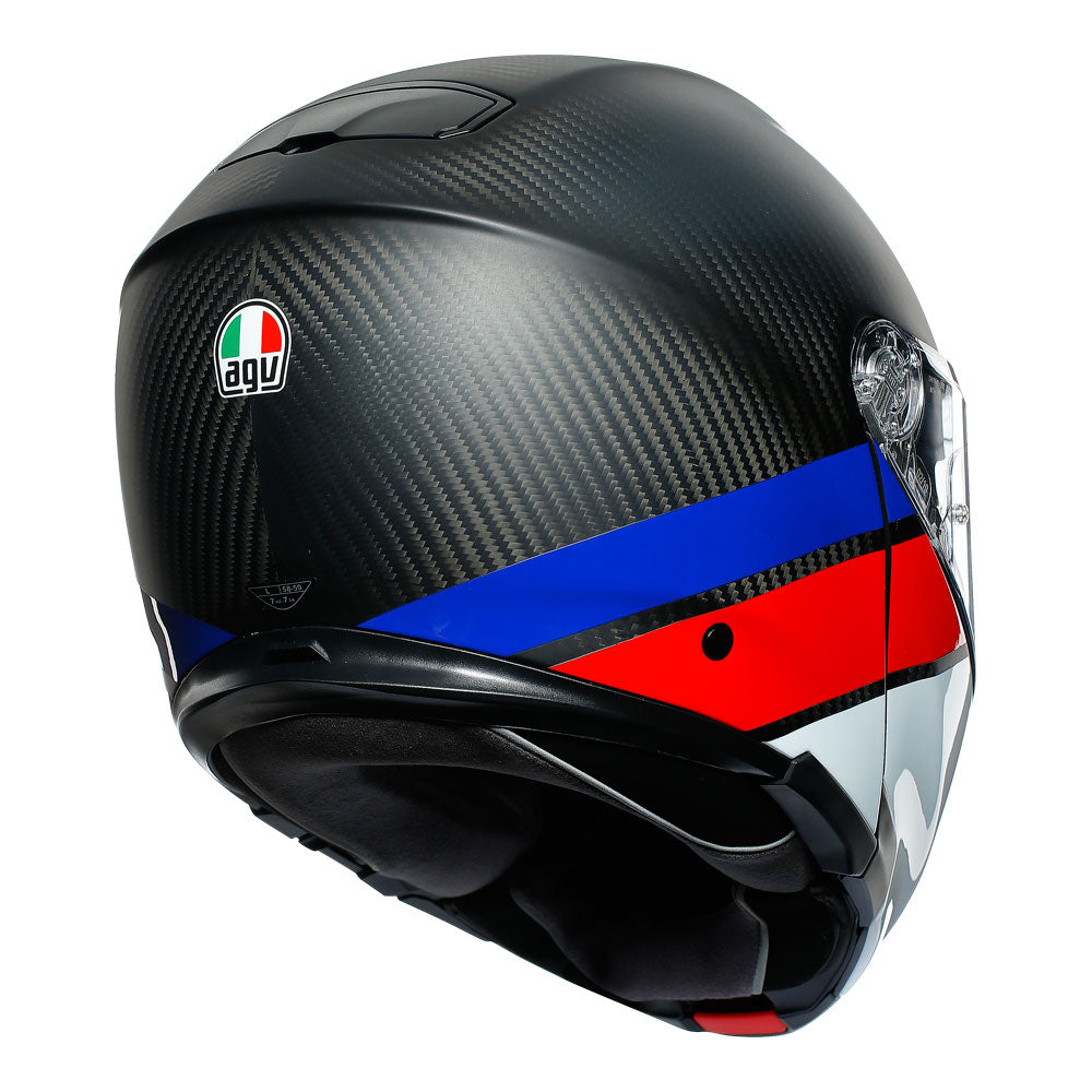 AGV SPORTMODULAR -AYER CARBON/RED/BLUE M