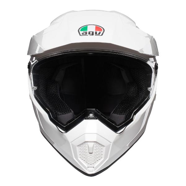 AGV AX9 Full Face Motorcycle Helmet - White - MotoHeaven