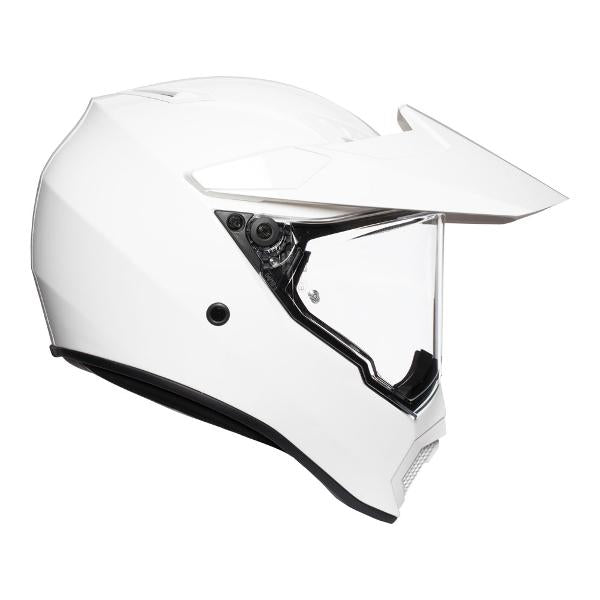 AGV AX9 Full Face Motorcycle Helmet - White - MotoHeaven