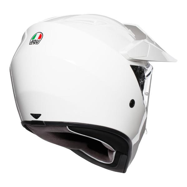 AGV AX9 Full Face Motorcycle Helmet - White - MotoHeaven