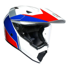 Load image into Gallery viewer, AGV AX9 Atlante Motorcycle Full Face Helmet - White/Blue/Red