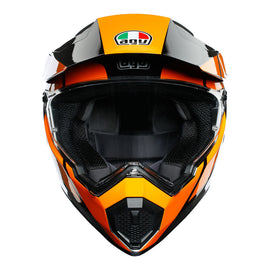 AGV AX9 - TRAIL GUMETAL/ORANGE