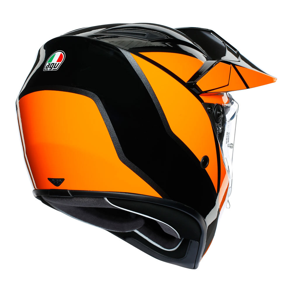 AGV AX9 - TRAIL GUMETAL/ORANGE