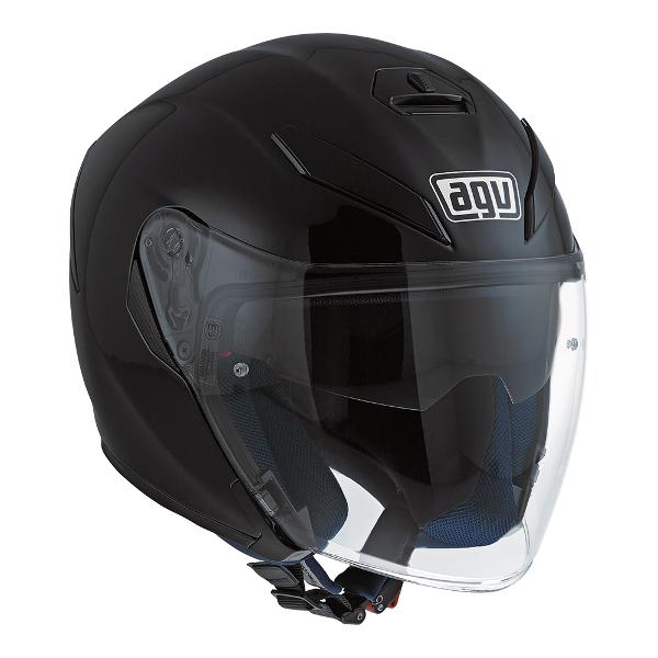 AGV K5 Jet Motorcycle Helmet -  Matte Black - MotoHeaven