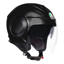 Load image into Gallery viewer, AGV Orbyt Motorcycle Open Face Helmet - Matte Black